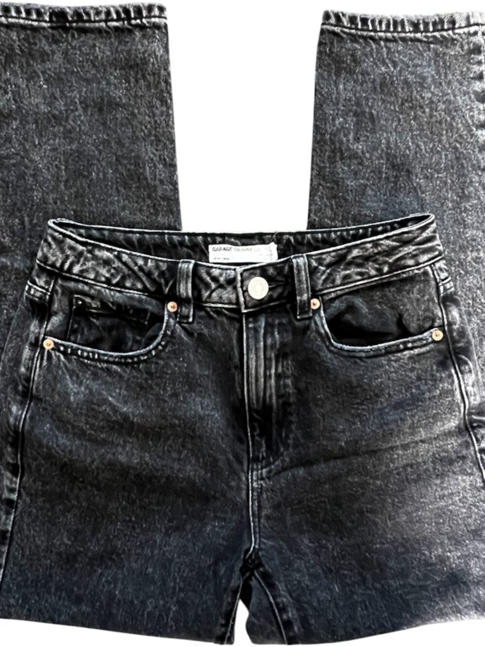 Garage "Mom" Gray Wash Jeans